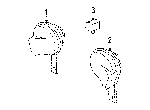 1997 Mercury Tracer Horn Diagram