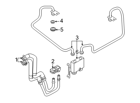 2013 Ford Flex Trans Oil Cooler Diagram