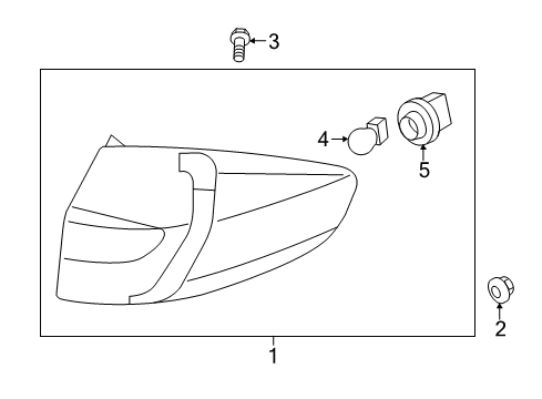 2013 Ford Fiesta Tail Lamps Diagram