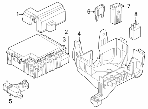 2023 Ford F-150 Lightning Fuse & Relay Diagram