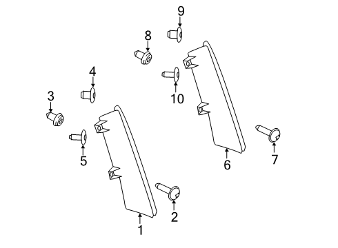 2020 Ford Transit Connect LAMP ASY - REAR, STOP AND FLAS Diagram for DT1Z-13405-D