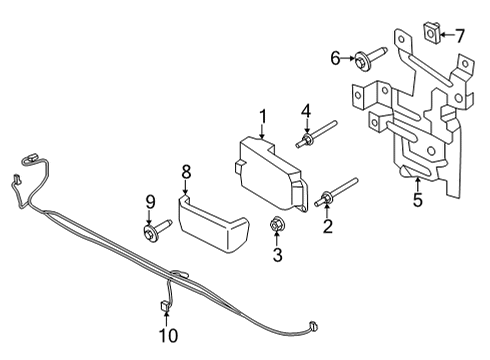 2020 Ford F-350 Super Duty Cruise Control Diagram