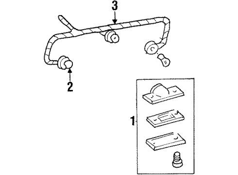 2000 Ford Crown Victoria License Lamps Diagram