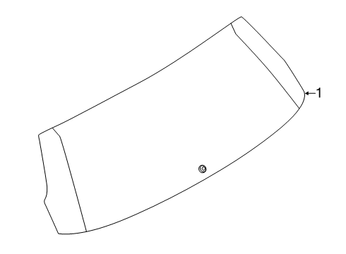 2020 Ford Explorer Back Glass Diagram