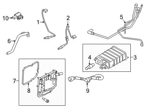 2019 Ford Ranger Emission Components Diagram