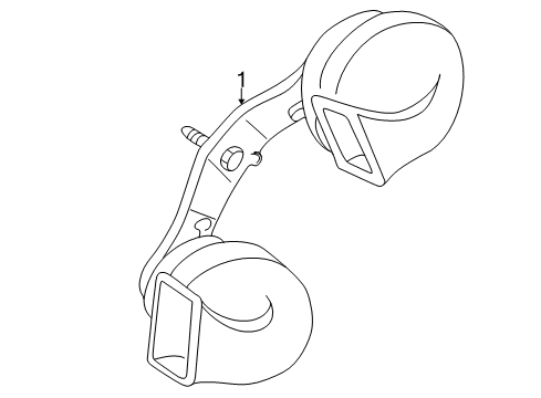 2004 Mercury Monterey Anti-Theft Components Diagram