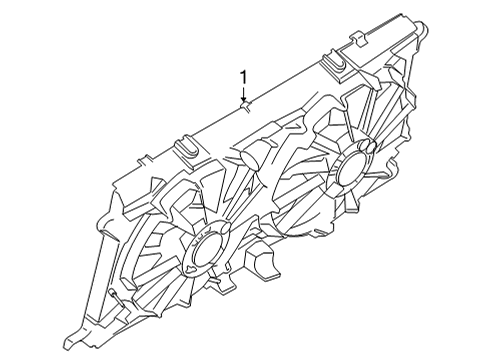 2021 Ford F-150 Cooling System, Radiator, Water Pump, Cooling Fan Diagram 1 - Thumbnail