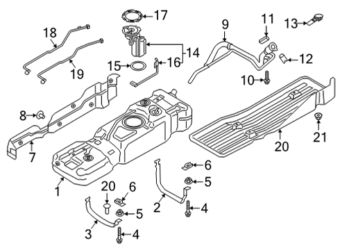 2021 Ford F-150 Senders Diagram 7 - Thumbnail