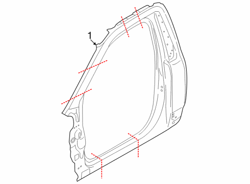 2024 Ford F-250 Super Duty Aperture Panel Diagram