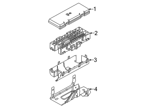 2019 Ford E-350 Super Duty Wire Assembly Diagram for HU5Z-12A581-M