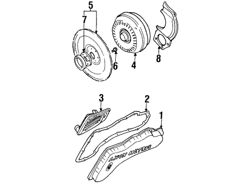 1997 Lincoln Continental Transaxle Parts Diagram