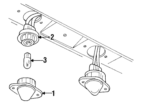 1994 Mercury Sable Bulbs Diagram