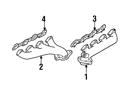 1999 Lincoln Town Car Exhaust Manifold Diagram