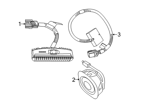 2019 Ford SSV Plug-In Hybrid Flashers Diagram