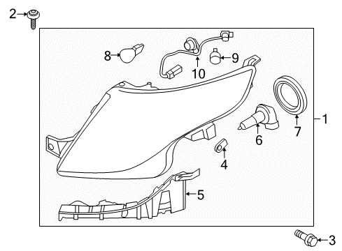 2014 Ford Explorer Bulbs Diagram