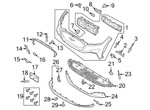 2021 Ford Mustang Mach-E COVER Diagram for LJ8Z-17D957-BBPTM