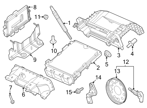 2023 Ford F-350 Super Duty Ignition System Diagram