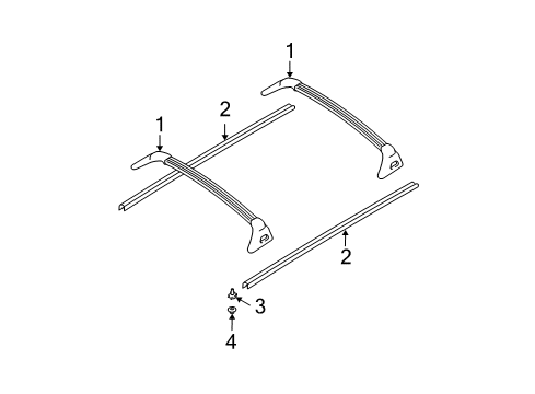 2006 Ford Expedition Nut - Adjusting Screw Diagram for -N808182-S439