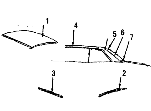 2017 Ford F-250 Super Duty Shim Diagram for E5TZ-4067-B