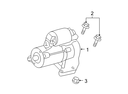 2010 Ford Escape Nut And Washer Assembly - Hex. Diagram for -W705880-S309