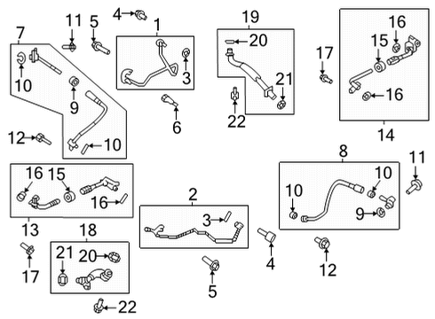 2021 Ford F-150 Hoses & Pipes Diagram 2 - Thumbnail