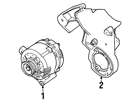 1995 Ford Mustang Alternator Diagram