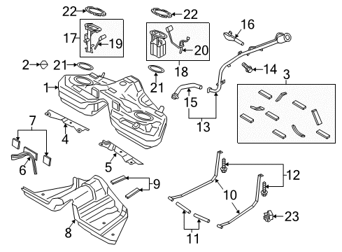 2020 Ford Mustang Senders Diagram 5 - Thumbnail