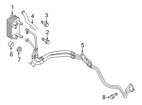 2019 Ford Transit-250 Trans Oil Cooler Diagram