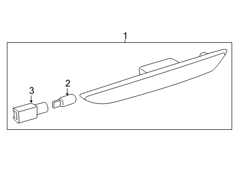 2017 Ford Mustang Side Marker Lamps Diagram