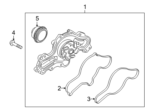 2012 Lincoln MKT Water Pump Diagram 2 - Thumbnail