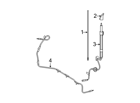 2012 Ford Escape Antenna & Radio Diagram 4 - Thumbnail