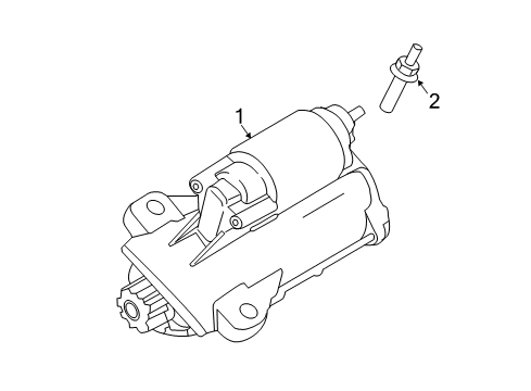 2017 Lincoln MKX Starter Diagram