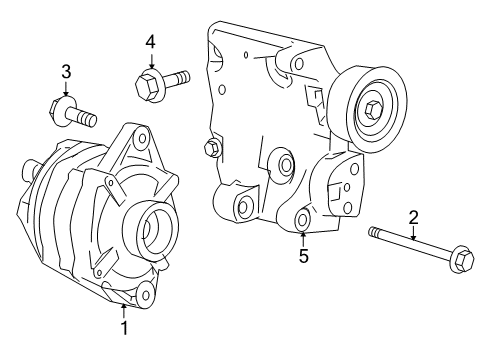 2004 Ford Thunderbird Alternator Diagram 2 - Thumbnail