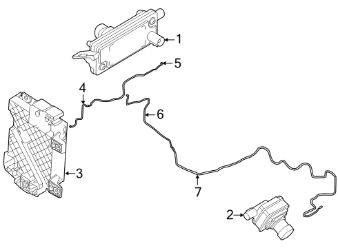 2024 Ford Mustang Electrical Components Diagram