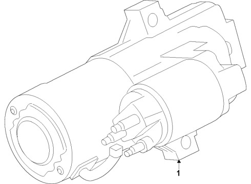 2023 Lincoln Aviator Starter Diagram