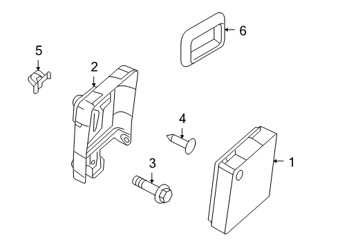 2014 Ford Police Interceptor Sedan Electrical Components Diagram 3 - Thumbnail