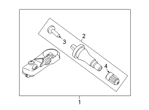 2019 Ford Explorer Tire Pressure Monitoring Diagram