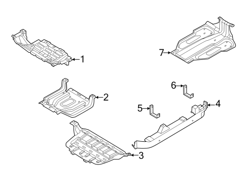 2023 Ford F-150 Lightning Hardware - Miscellaneous Diagram for -W709371-S300