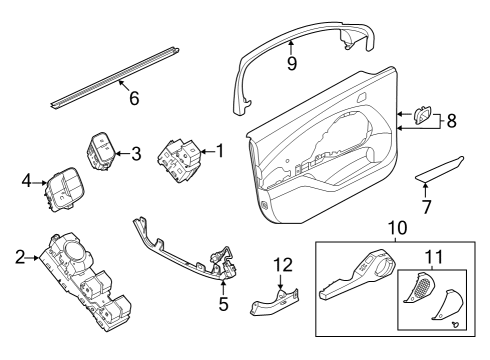 2021 Ford Mustang Mach-E SOCKET AND WIRE ASY - LAMP Diagram for LJ8Z-14A318-B