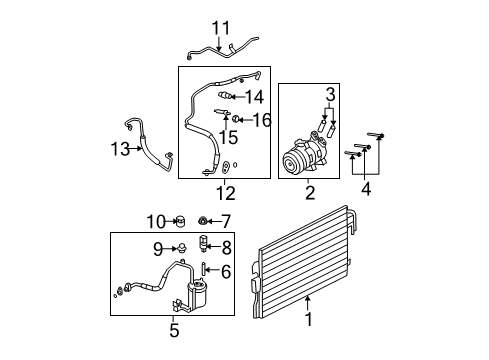 2008 Ford Escape Switches & Sensors Diagram 1 - Thumbnail