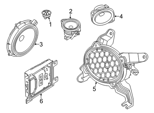 2023 Ford Maverick Sound System Diagram