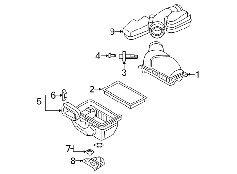 2014 Ford Police Interceptor Sedan Filters Diagram 1 - Thumbnail