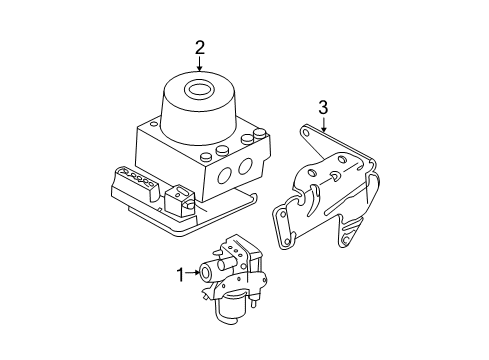 2008 Ford Escape Anti-Lock Brakes Diagram 1 - Thumbnail