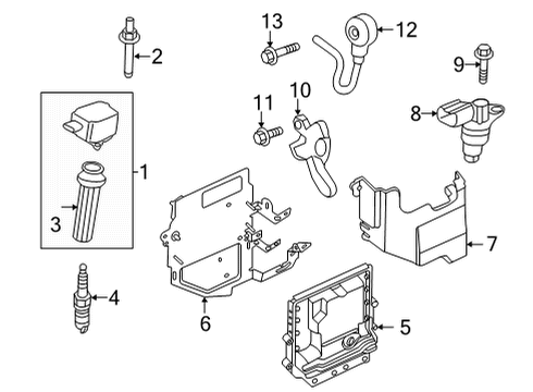 2023 Ford Bronco Sport Ignition System Diagram