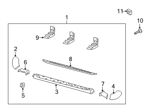 2002 Ford Explorer Sport Running Board Diagram