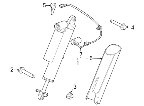 2018 Ford F-150 Shocks & Components - Rear Diagram