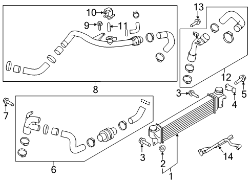 2023 Lincoln Nautilus Intercooler Diagram