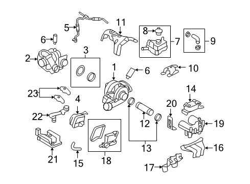 2008 Ford F-350 Super Duty Air Inlet Controls Diagram