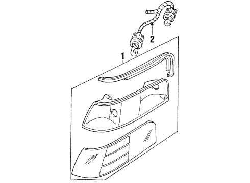 1992 Ford Crown Victoria Park Lamps Diagram