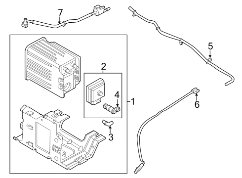 2022 Ford E-350 Super Duty Powertrain Control Diagram